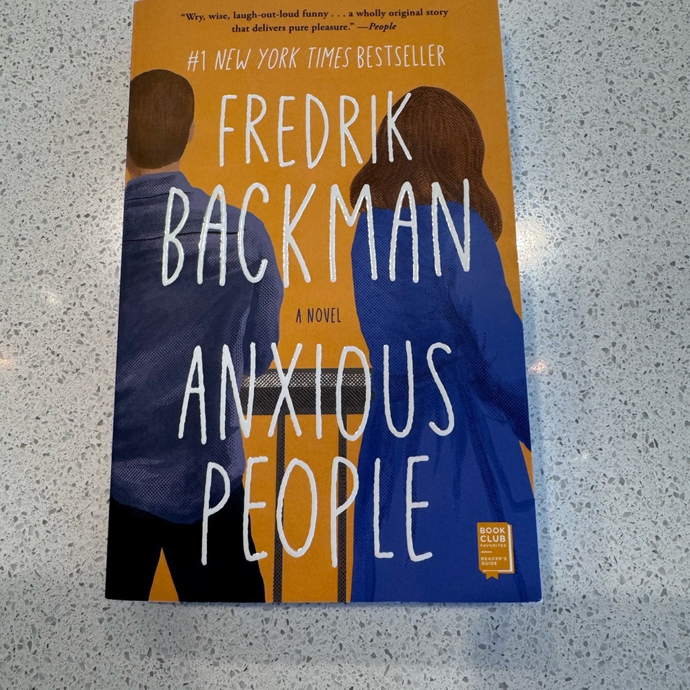 Anxious People by Fredrik Backman